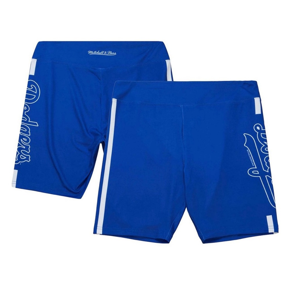 Blue Dodgers Biker Shorts Medium Women’s